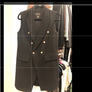 Club Monaco Black Vest Tunic